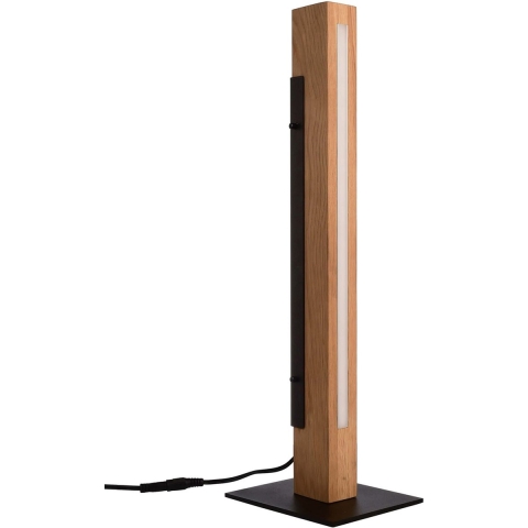 Deko Light MADERA 346044 Tafellamp LED LED vast ingebouwd Energielabel: F (A - G) 7 W Zwart