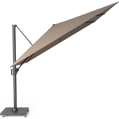 Platinum Challenger T1 Zweefparasol Premium 3x3 m. - Havana Taupe