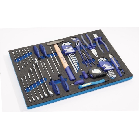 Promat Gereedschapsmodule | 44-delig 3/3-module | set gereedschap - 4000871255 4000871255