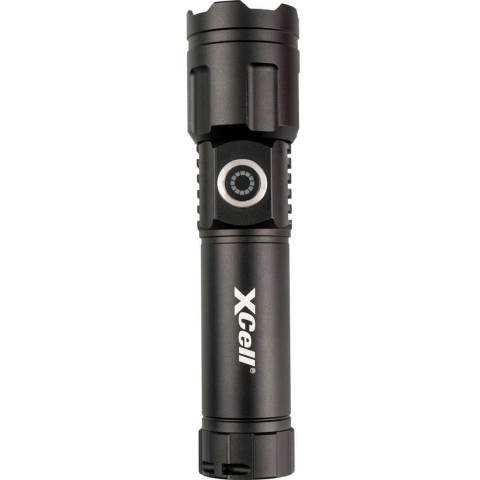 XCell Lunalux Slim Zaklamp werkt op een accu LED Met holster, Met handlus, Met stroboscoopfunctie 400 lm 11.5 h 150 g