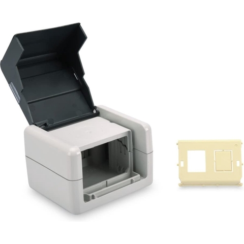 Digitus DN-93844-OD-2 Netwerkdoos Opbouw (op muur) Grijs