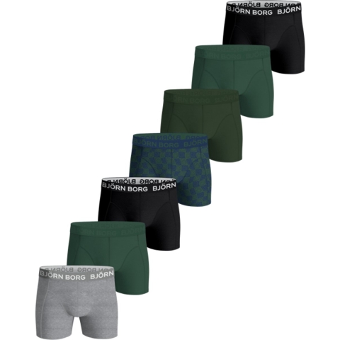 Björn Borg Boxershorts - 7-pack - Multipack - Björn Borg - 15-16 jaar (170-176) - Boxershorts