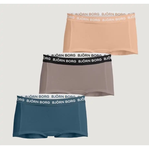Björn Borg Boxershorts - 3-pack - Multipack - Björn Borg - 7-8 jaar (122-128) - Boxershorts