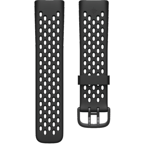 Fitbit Charge 5 Sportbandje Zwart Small