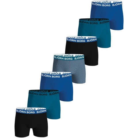 Björn Borg Boxershorts - 7-pack - Multipack - Björn Borg - 13-14 jaar (158-164) - Boxershorts