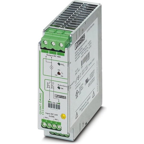 Phoenix Contact 2320186 DIN-rail redundantie module 40 A Aantal uitgangen: 1 x