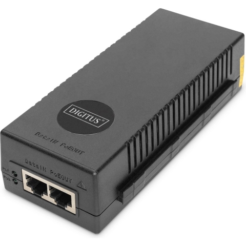 Digitus DN-95108 PoE-injector 10 GBit/s IEEE 802.3af (12.95 W), IEEE 802.3at (25.5 W)