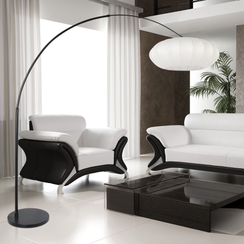 Steinhauer vloerlamp Vloerlampen - zwart - metaal - 3807ZW