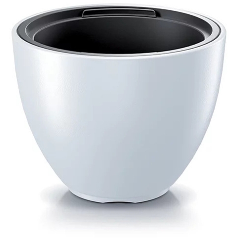 Prosperplast Plantenpot/bloempot Heos - kunststof - wit - D57 x H43 cm - binnenpot -