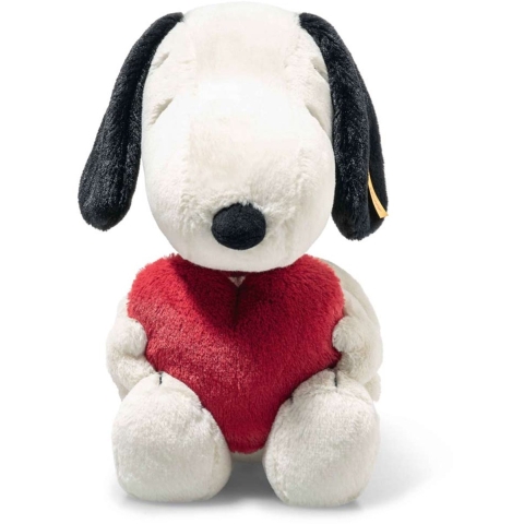 Steiff Knuffel - 30cm - Snoopy Love - Wit - Steiff - OneSize - Knuffel