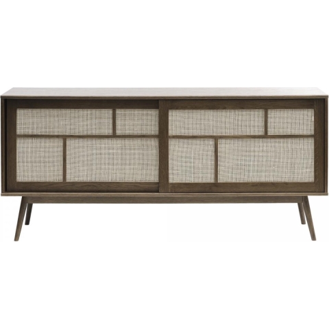 Nordic Home Ivar eiken dressoir - 180 cm - bruin