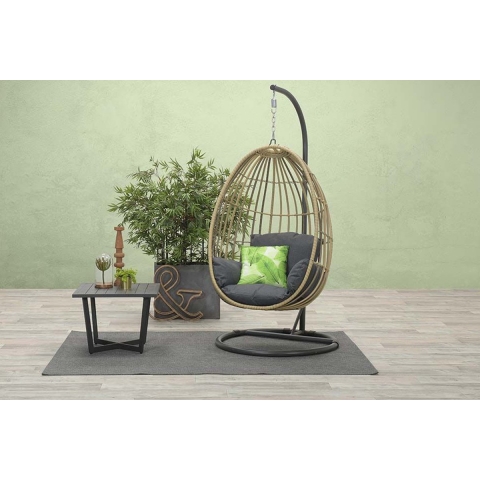 Garden Impressions Panama Swing Egg - Natural Rotan