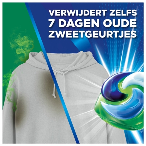 4x Ariel 4in1 Wasmiddel Pods Actieve Geurbestrijding 15 stuks