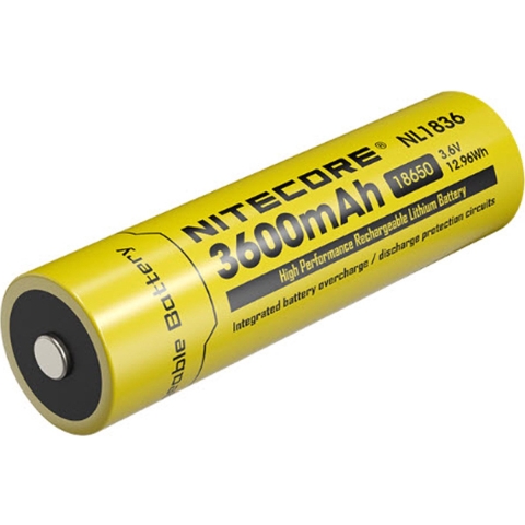 Nitecore NL1836 Oplaadbare 18650 Li-Ion Batterij 3600mAh
