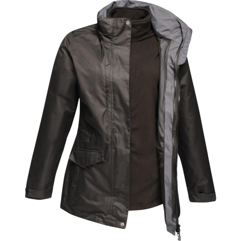 Ragetta RG148 Women´s Benson III Breathable 3 in 1 Jacket - Black - 38 (12)