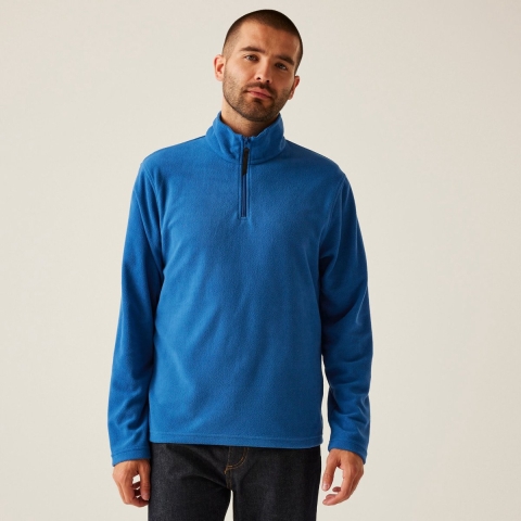 Ragetta RG549 Micro Zip Neck - Royal Blue - 4XL