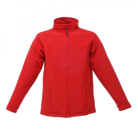 Ragetta RG642 Uproar Softshell Jacket - Classic Red/Seal Grey (Solid) - L