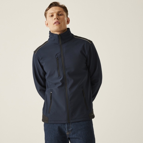 Ragetta RG651 Sandstorm Workwear Softshell - Navy/Black - M