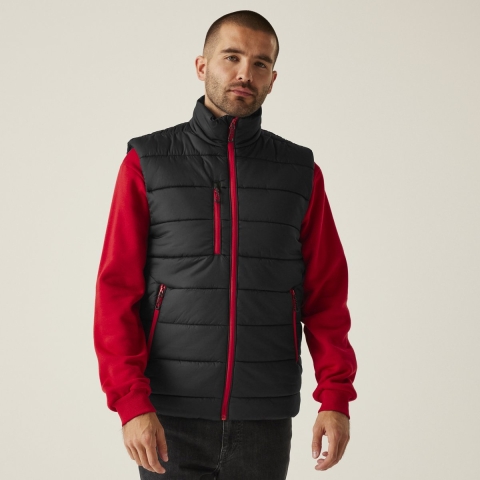 Ragetta RG892 Navigate Thermal Bodywarmer - Black/Classic Red - XXL