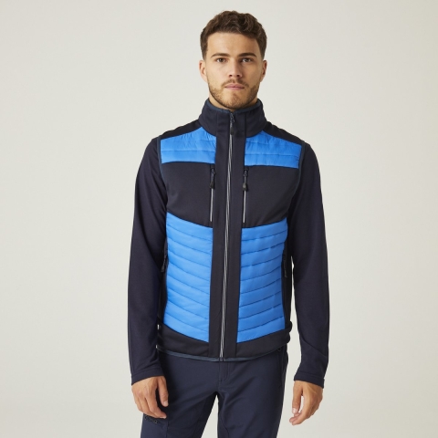 Ragetta RG905 E-volve Unisex Thermal Hybrid Bodywarmer - Strong Blue/Navy - L