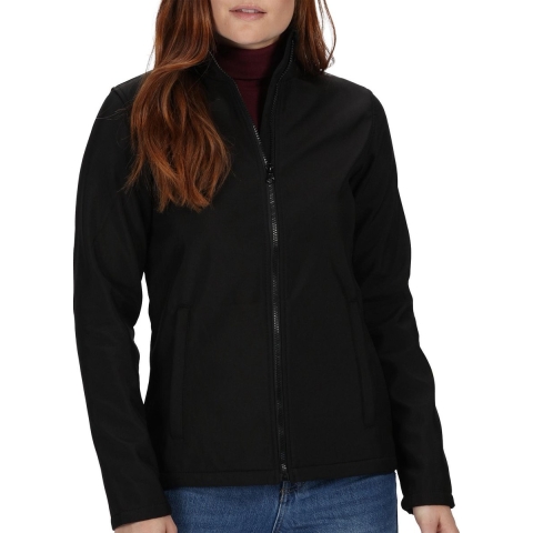 Ragetta RG629 Women´s Ablaze Printable Softshell Jacket - Black/Black - 36 (10)