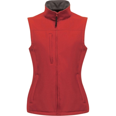 Ragetta RG790 Women´s Flux Softshell Bodywarmer - Classic Red/Seal Grey (Solid) - 36 (10)