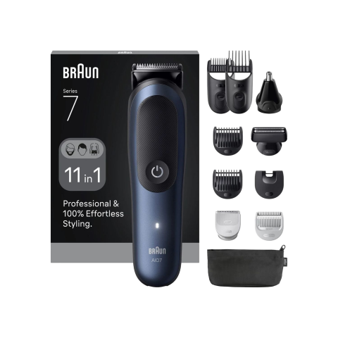 Braun All-in-one 15in1 Aio 7540 Multigroomer Blauw
