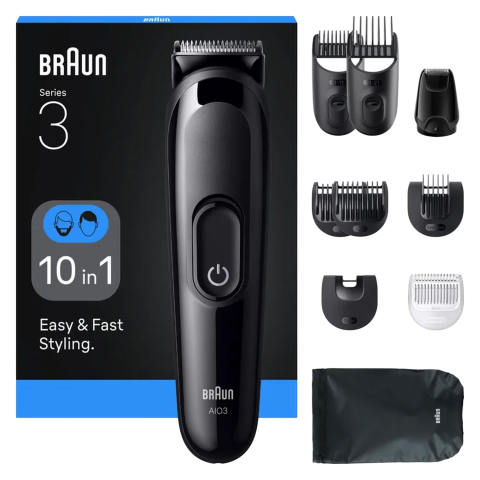 Braun All-in-one 15in1 Aio 3560 Multigroomer Zwart