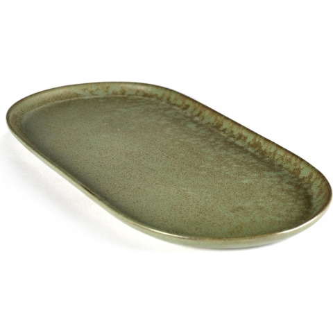 Serax Surface By Sergio Herman Tapasschaal 17x35,5 Set Van 4 Camo Green