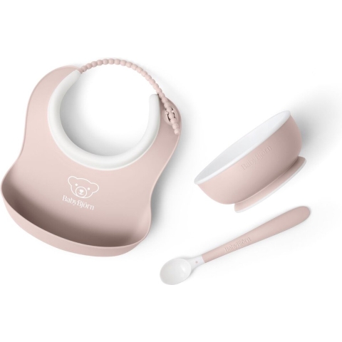 BabyBjorn Bestek-Set - 3 Onderdelen - Roze - BabyBjörn - OneSize - Bestek-Set