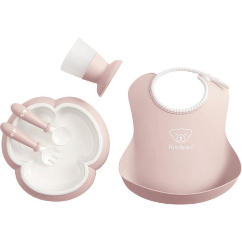 BabyBjorn Bestek-Set - 5 Onderdelen - Roze - BabyBjörn - OneSize - Bestek-Set