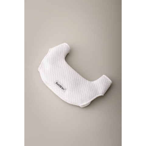 Babybeer Babyslabbetje tot Voetenzak Harmony - Wit - BabyBjörn - OneSize - Slabbetje