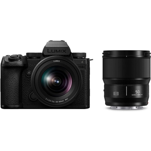 Panasonic LUMIX S5II X + 20-60mm f/3.5-5.6 + 50mm f1.8