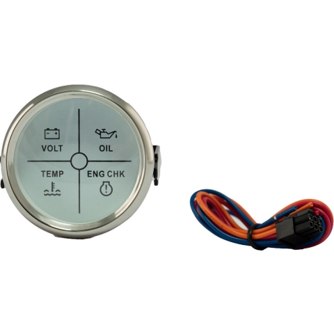 Hollex Alarminstrument 4-in-1 12/24 Volt wit