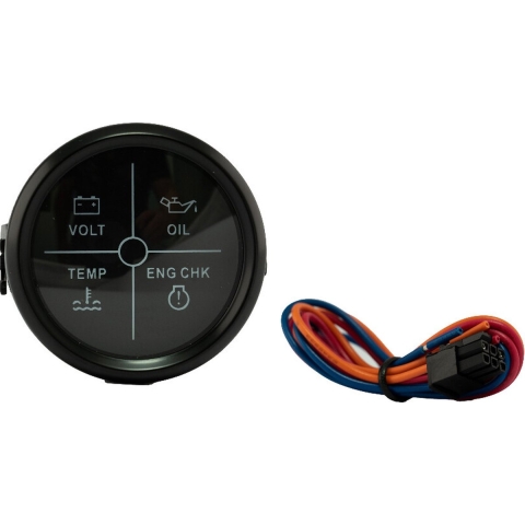 Hollex Alarminstrument 4-in-1 12/24 Volt zwart