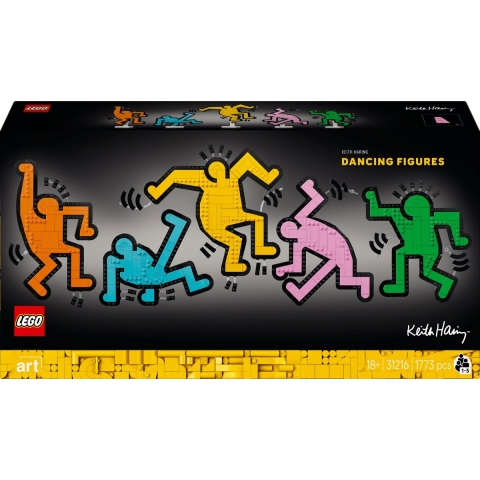 Keith Haring - Dansende figuren