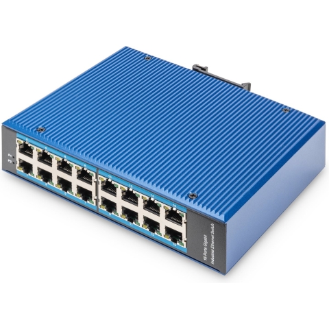 Digitus DN-651129 Industrial Ethernet Switch 16 poorten 10 / 100 / 1000 MBit/s