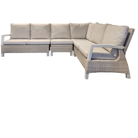 Trestino Cascaval Hoek Loungebank - Latte - Trestino