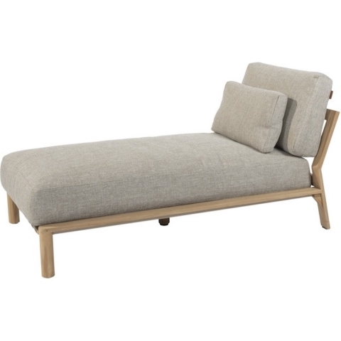 Lucas ligbed teak incl. 3 kussens 4SO - 4so
