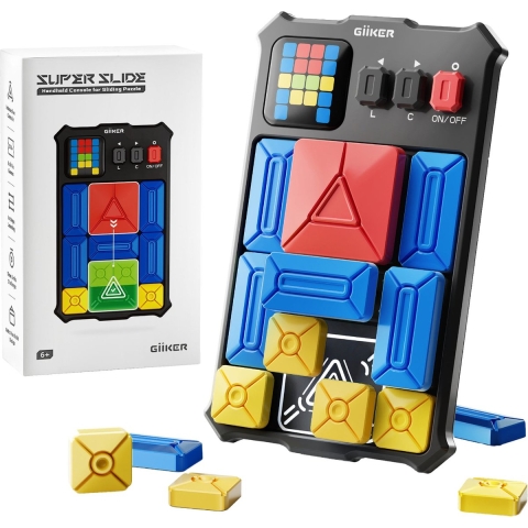 GiiKER Super Slide Puzzel Zwart