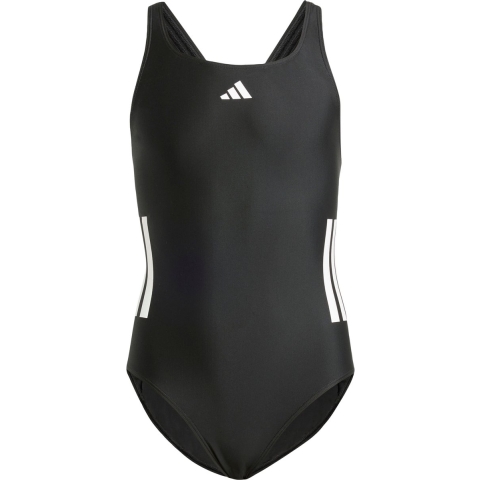 adidas Performance Zwempak - 3S BLD - Zwart - adidas Performance - 10 jaar (140) - Badmode