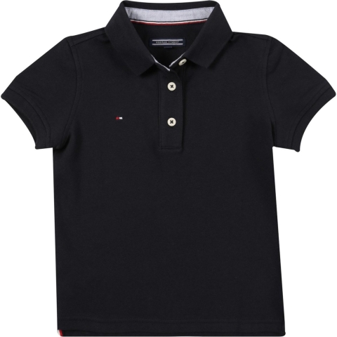Tommy Hilfiger Polo - Tommy - Sky Captain - Tommy Hilfiger - 10 jaar (140) - T-Shirt