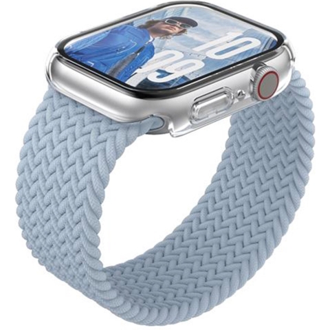 PanzerGlass Snappie Full Body Slim 3713 Screenprotector (glas) Apple Watch Series 10 1 stuk(s) Anti-vingerafdruk, Krasvast