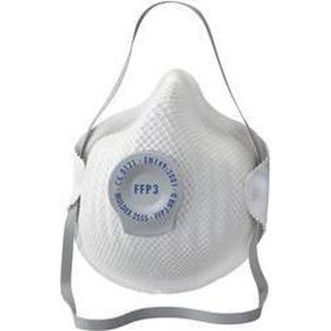 Moldex Klassiker 255555 Fijnstofmasker met ventiel FFP3 D 5 stuk(s) EN 149:2001, EN 149:2009 DIN 149:2001, DIN 149:2009