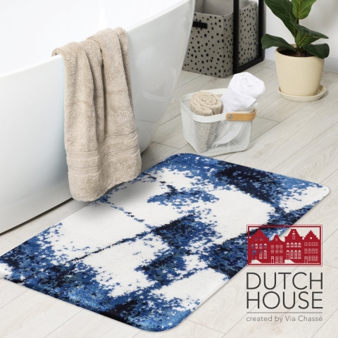 Cannes Badmat 60x90cm Blauw