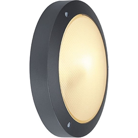 SLV Bulan 229075 Buitenlamp (wand) Spaarlamp, LED E14 60 W Antraciet