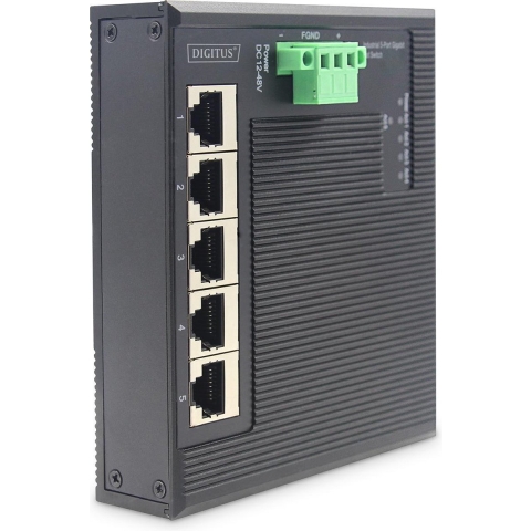 Digitus DN-651126 Industrial Ethernet Switch 5 poorten 10 / 100 / 1000 MBit/s