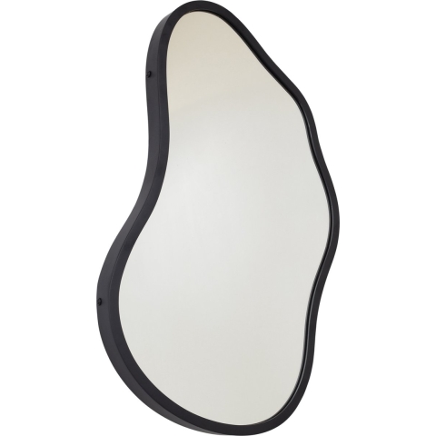 LOFT42 Spiegel Sona1 - Organische vorm - Metaal - Zwart - 67x36