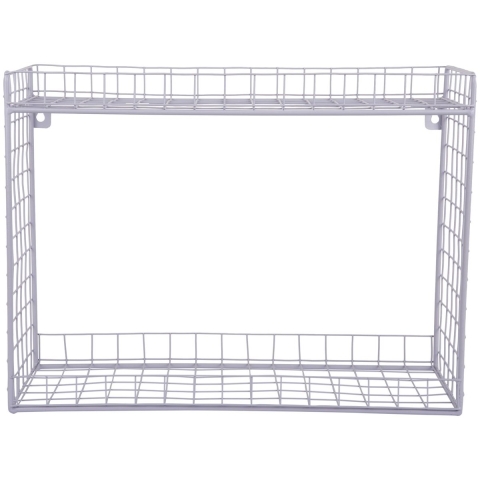 present time - Wall Rack Reja Double Layer