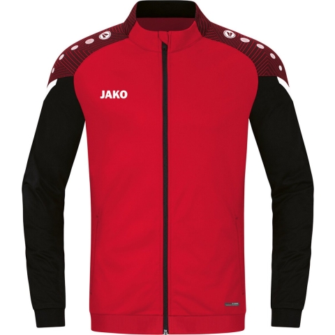 JAKO 9322 Polyestervest Performance - Rood/Zwart - M